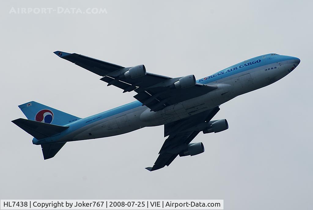 HL7438, 2003 Boeing 747-4B5ERF C/N 33515, Korean Air Cargo Boeing 747-4B5