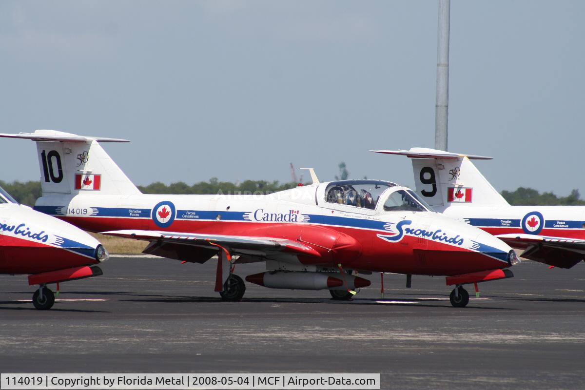 114019, Canadair CT-114 Tutor C/N 1019, Snowbird #10