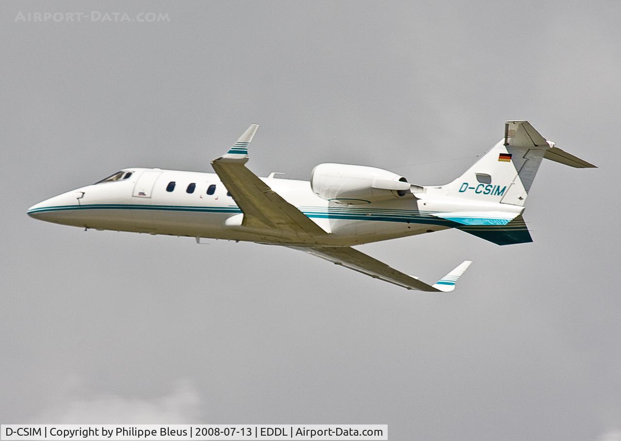 D-CSIM, 2004 Learjet 60 C/N 60-274, Untitled (aer-dienst) Learjet 60climbing from rwy 23L.