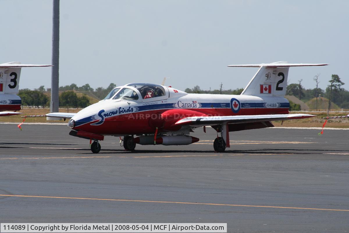 114089, Canadair CT-114 Tutor C/N 1089, Snowbird #2