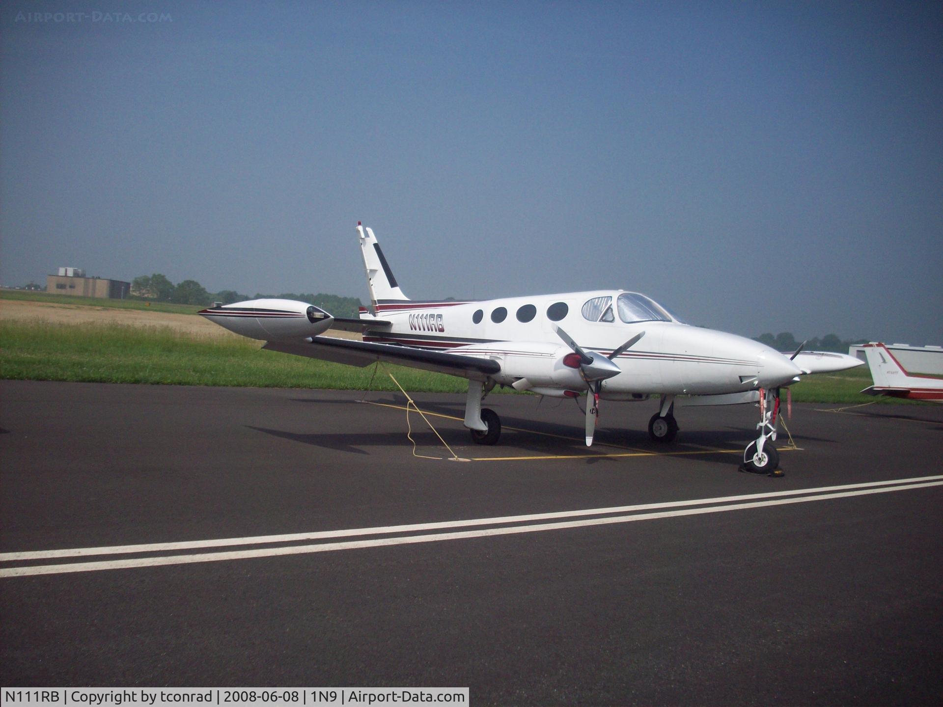 N111RB, 1978 Cessna 340A C/N 340A0545, seen at Queen City
