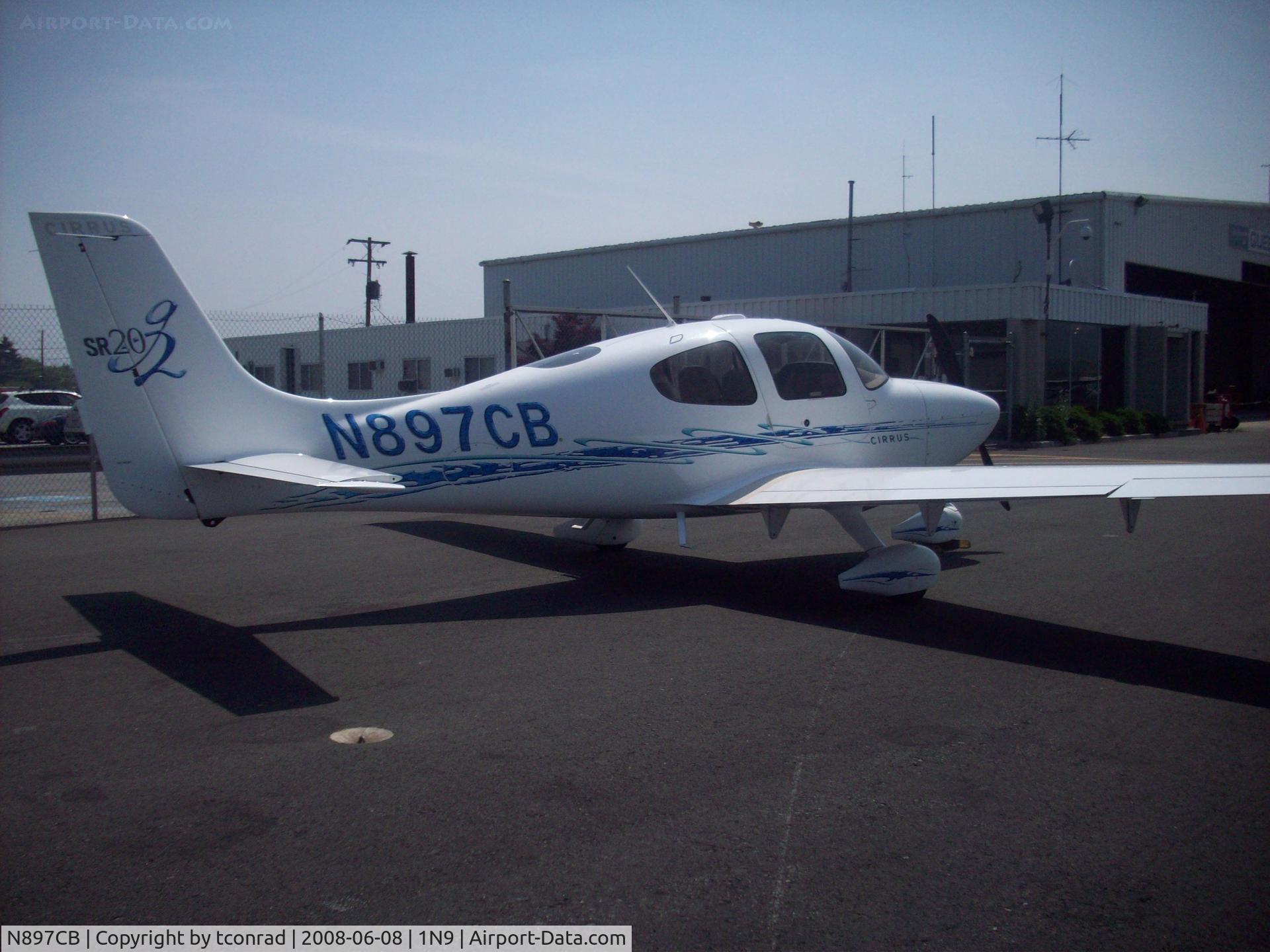 N897CB, 2007 Cirrus SR20 C/N 1784, seen at Queen City