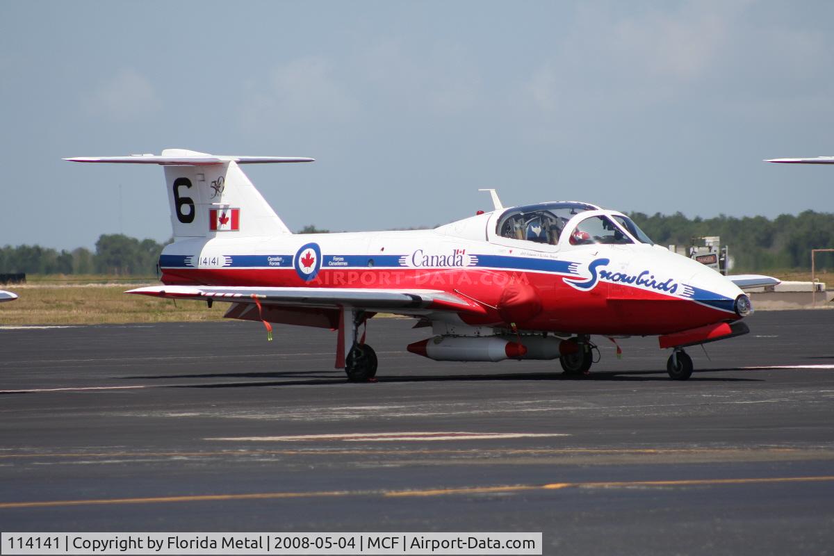 114141, Canadair CT-114 Tutor C/N 26141, Snowbird #6