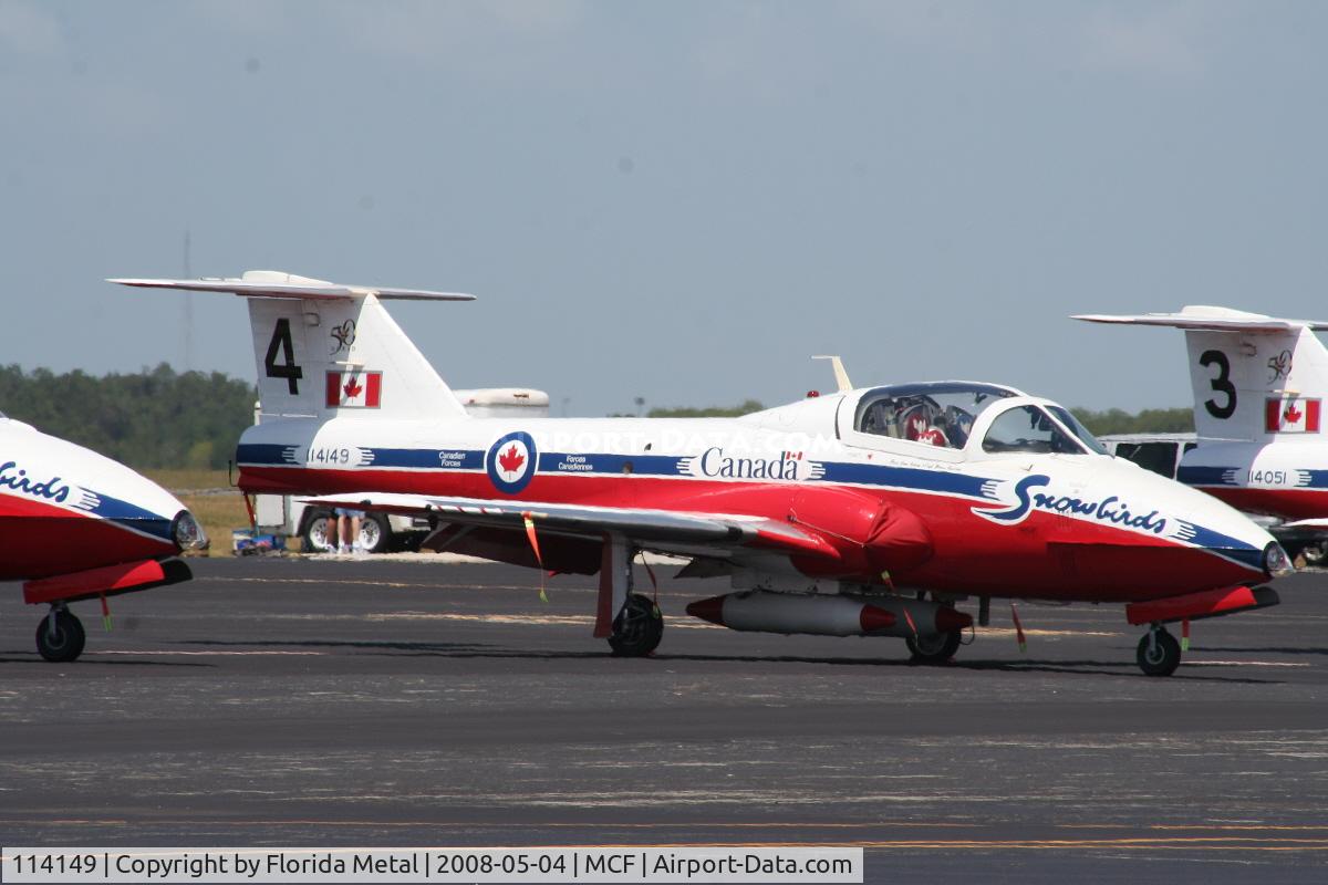 114149, Canadair CT-114 Tutor C/N 1149, Snowbird #4