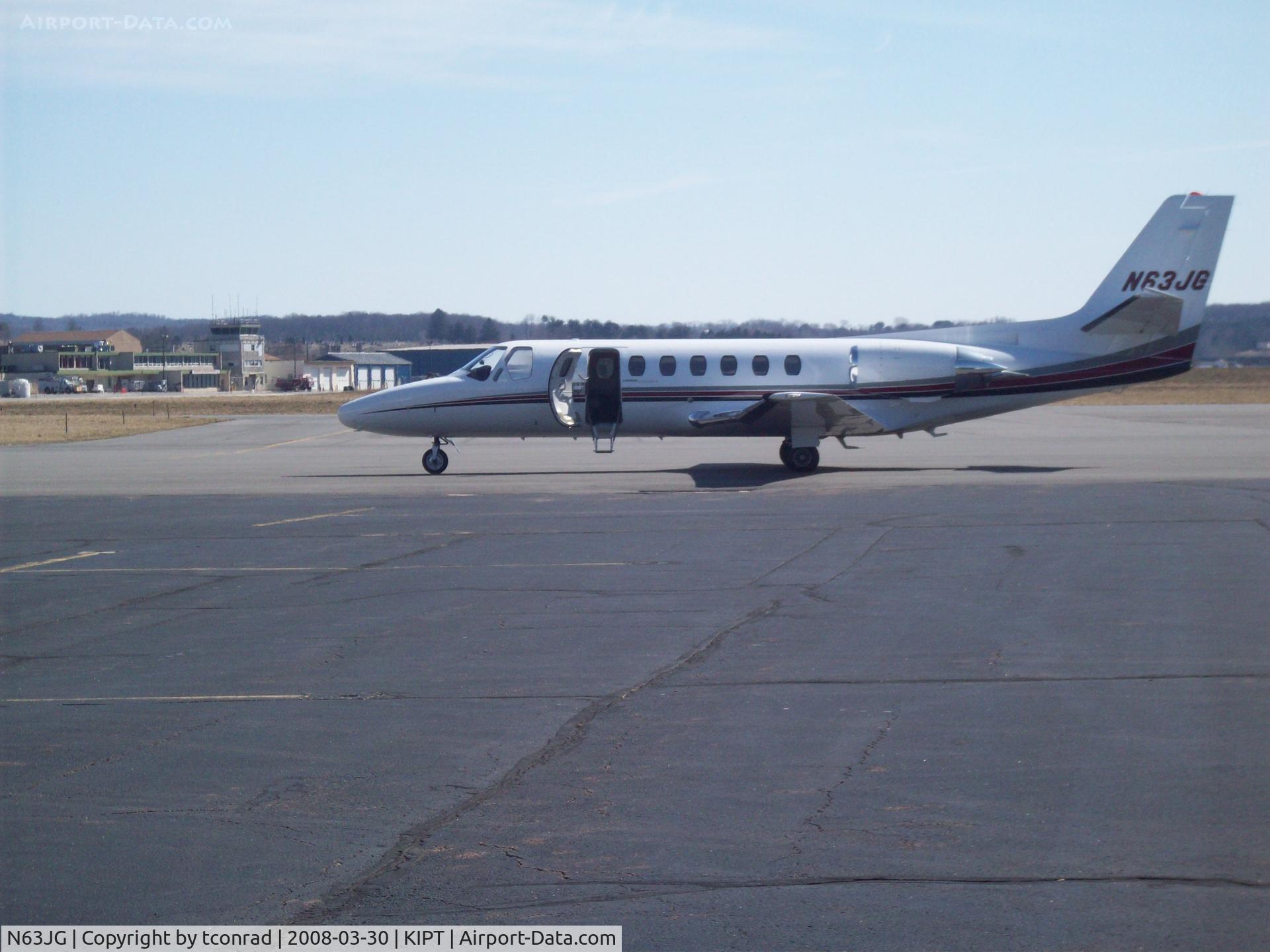 N63JG, 1992 Cessna 560 C/N 560-0189, at Williamsport