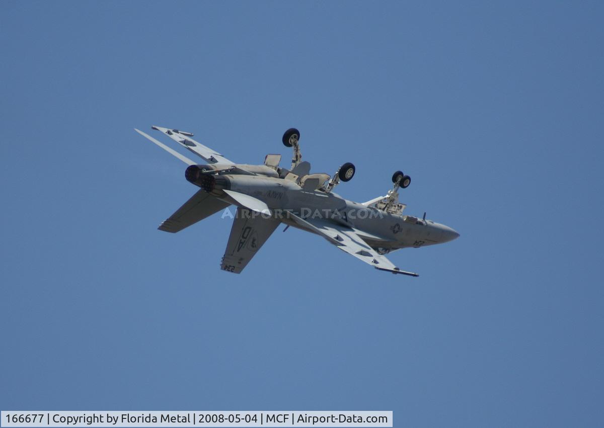166677, Boeing F/A-18F Super Hornet C/N F155, FA-18F Hornet