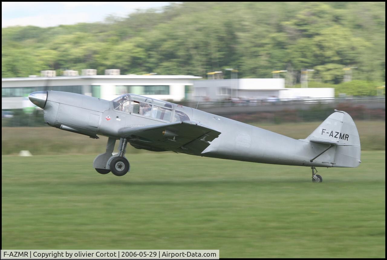 F-AZMR, Nord 1002 Pingouin II C/N 216, taking off during Lyon-Corbas airshow 2006