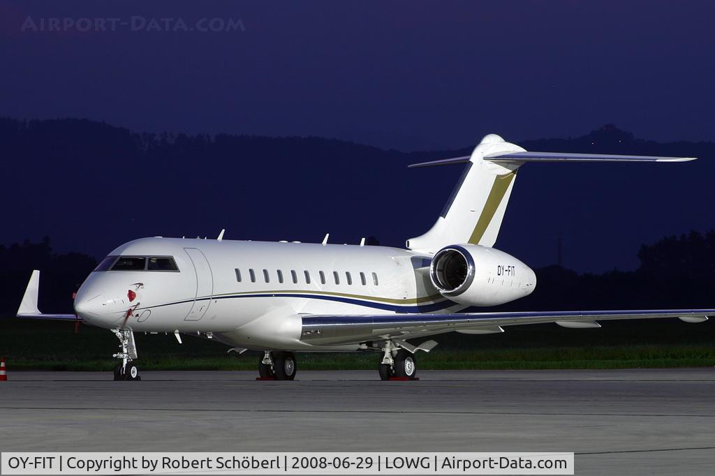 OY-FIT, 2005 Bombardier BD-700-1A11 Global 5000 C/N 9186, UEFA Euro 2008 Visitior
