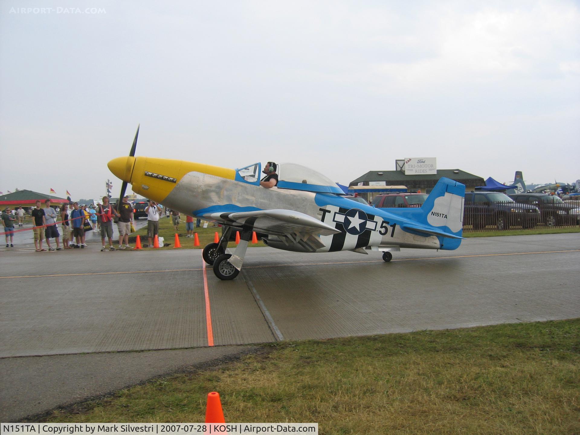 N151TA, Titan T-51 Mustang C/N M04SV6SOHK0027, Oshkosh 2007