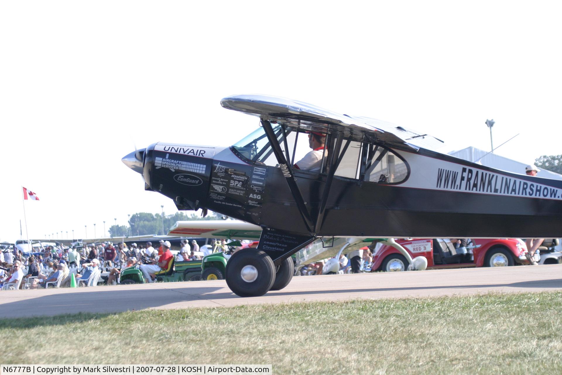 N6777B, 1956 Piper PA-18A-150 Super Cub C/N 18-5011, Oshkosh 2007