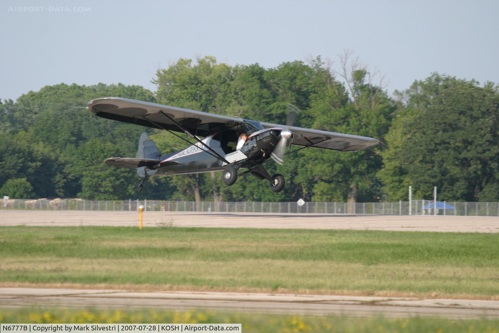 N6777B, 1956 Piper PA-18A-150 Super Cub C/N 18-5011, Oshkosh 2007