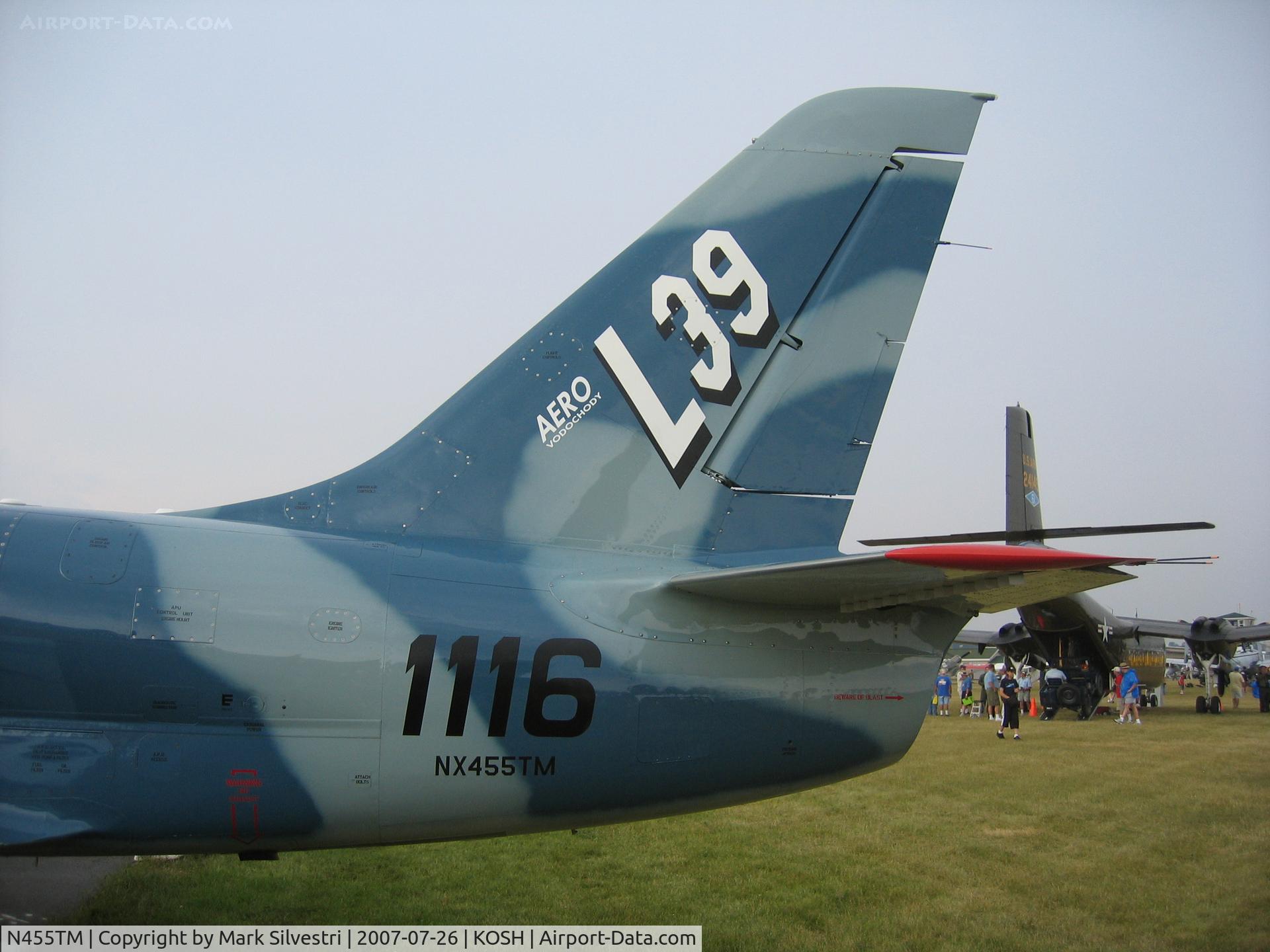 N455TM, 1978 Aero L-39 Albatros C/N PA-831116, Oshkosh 2007
