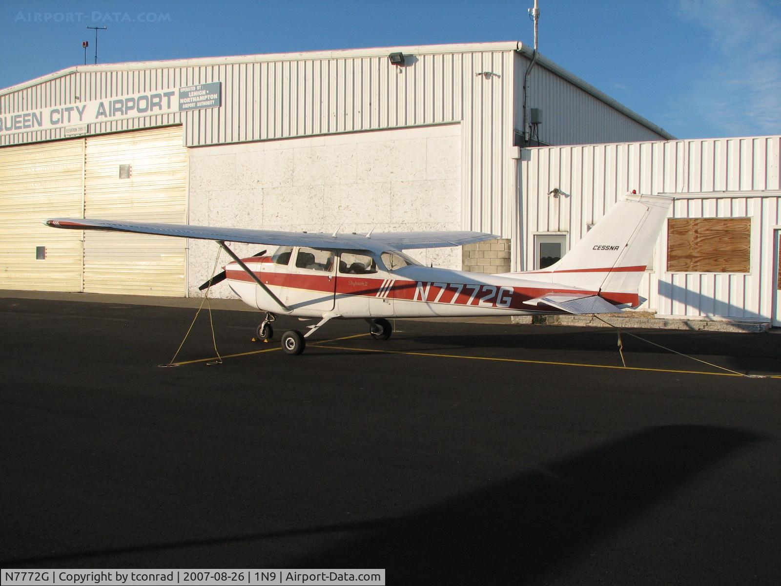 N7772G, 1970 Cessna 172L C/N 17259472, at Queen City