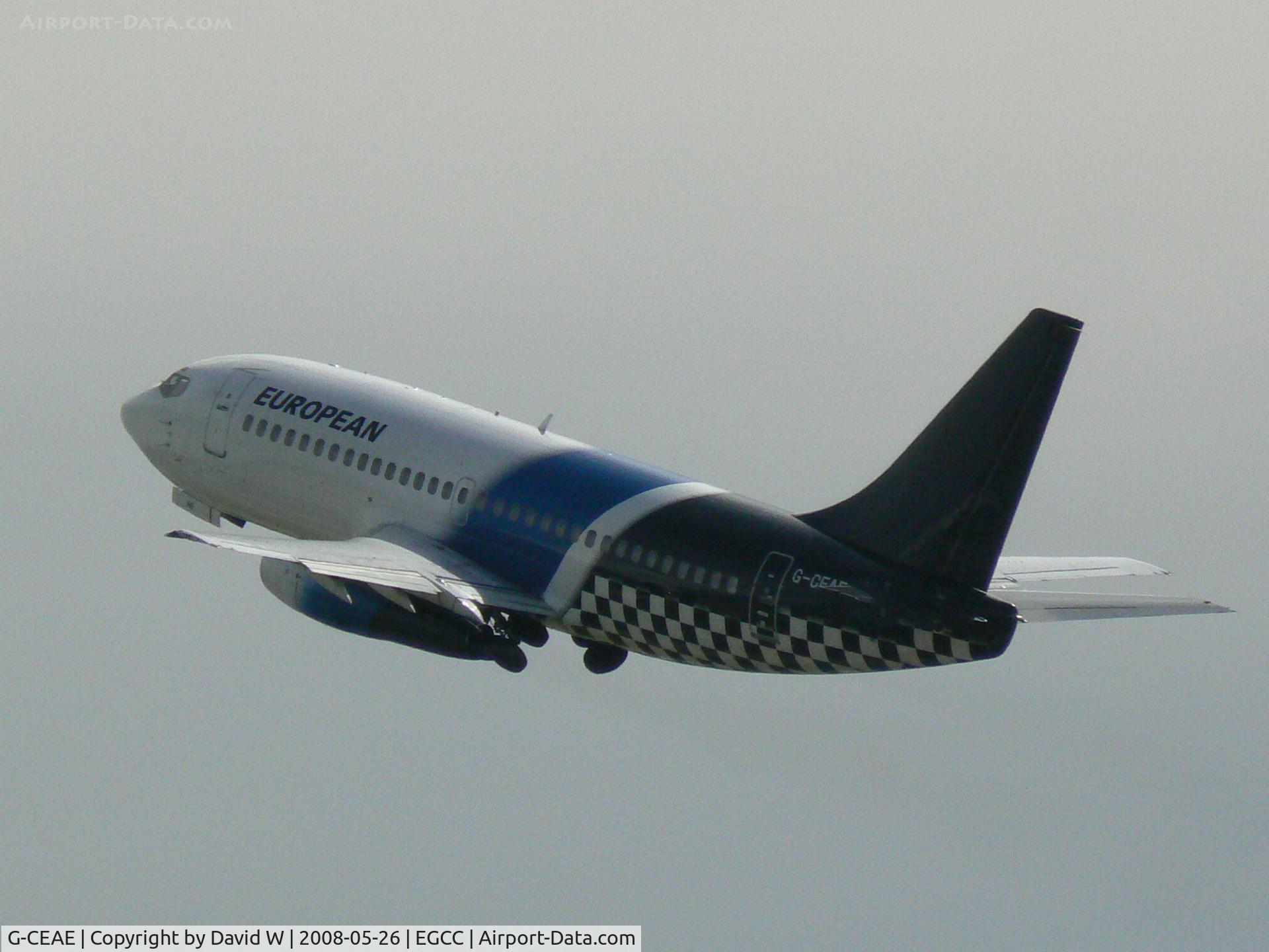 G-CEAE, 1974 Boeing 737-229 C/N 20912, Take off