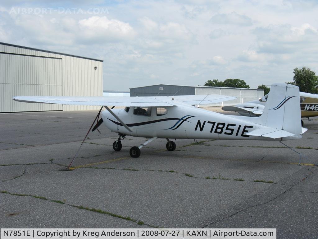 N7851E, 1959 Cessna 150 C/N 17651, On the line.
