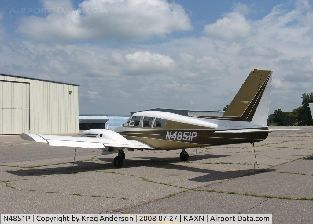 N4851P, 1961 Piper PA-23-250 C/N 27-424, On the line.
