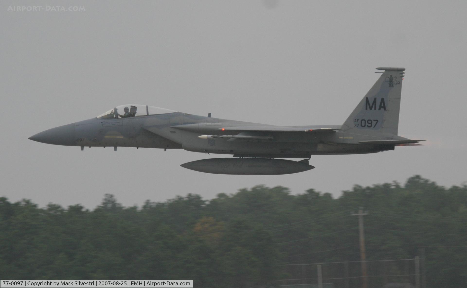 77-0097, 1977 McDonnell Douglas F-15A Eagle C/N 0379/A309, Otis ANGB 2007