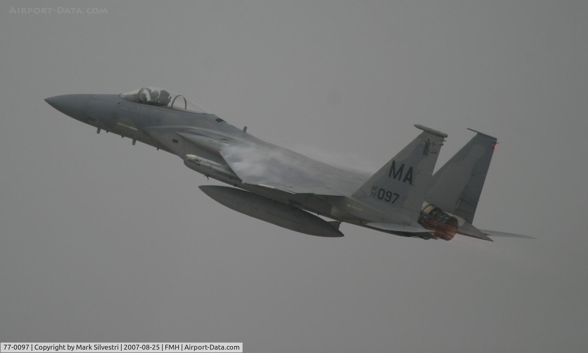 77-0097, 1977 McDonnell Douglas F-15A Eagle C/N 0379/A309, Otis ANGB 2007