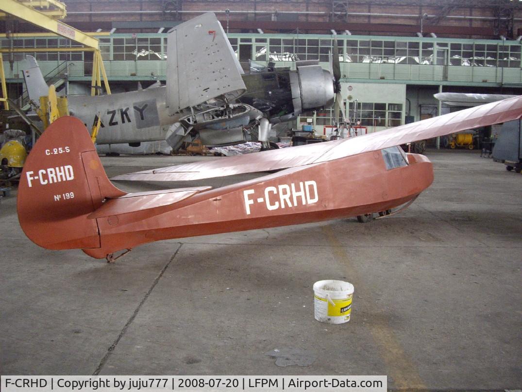 F-CRHD, Castel-fouga CASTEL 25 S C/N 199, preserved