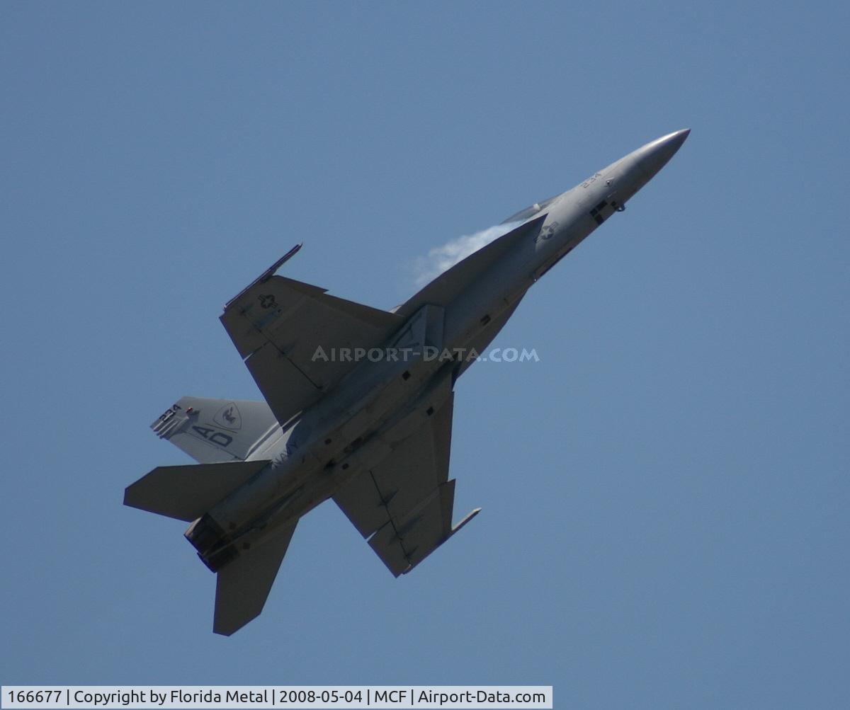 166677, Boeing F/A-18F Super Hornet C/N F155, F/A-18F