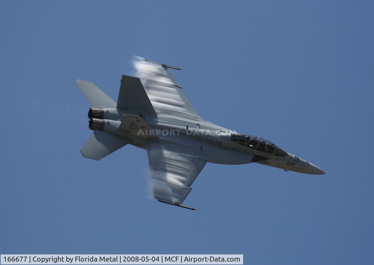 166677, Boeing F/A-18F Super Hornet C/N F155, F/A-18F