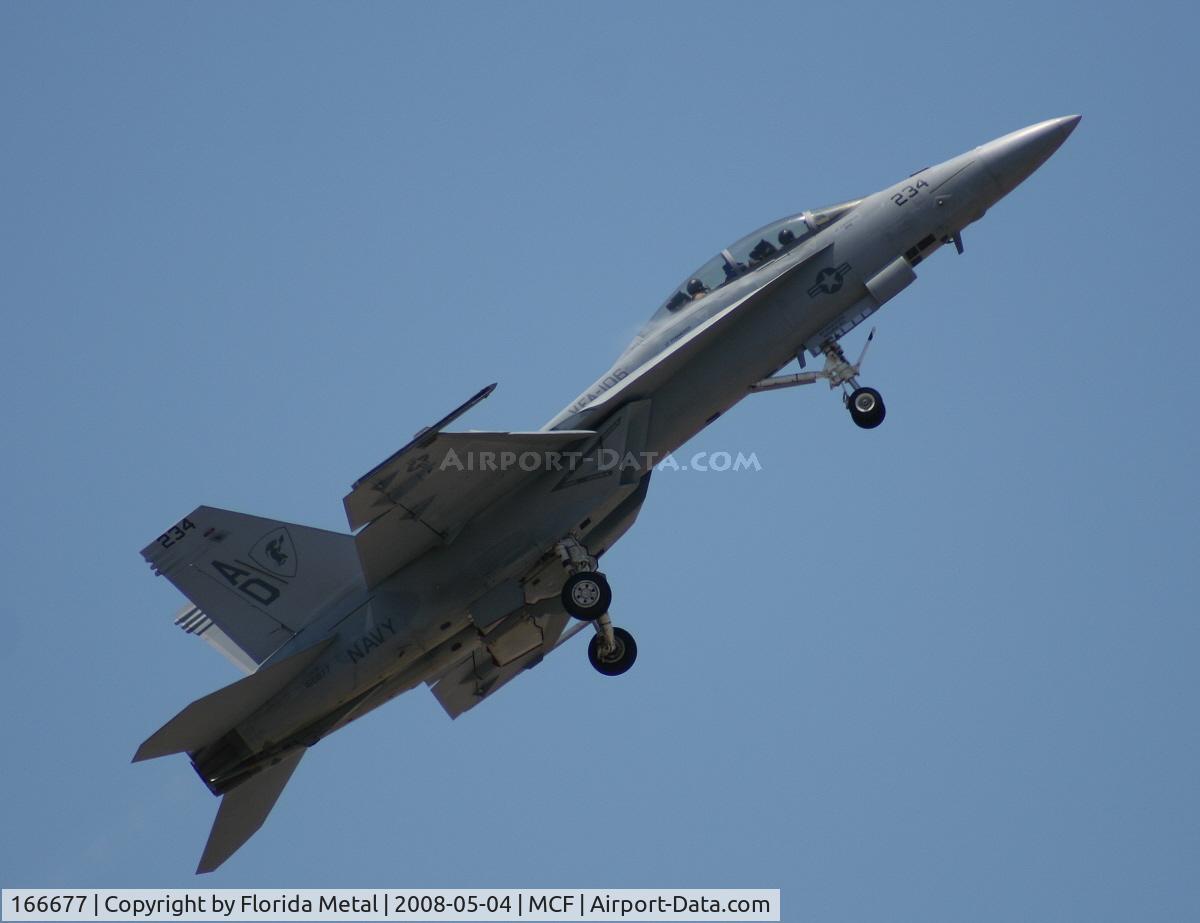 166677, Boeing F/A-18F Super Hornet C/N F155, F/A-18F