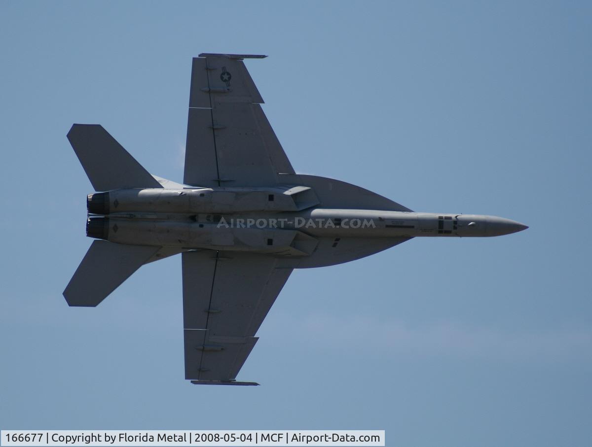 166677, Boeing F/A-18F Super Hornet C/N F155, F/A-18F