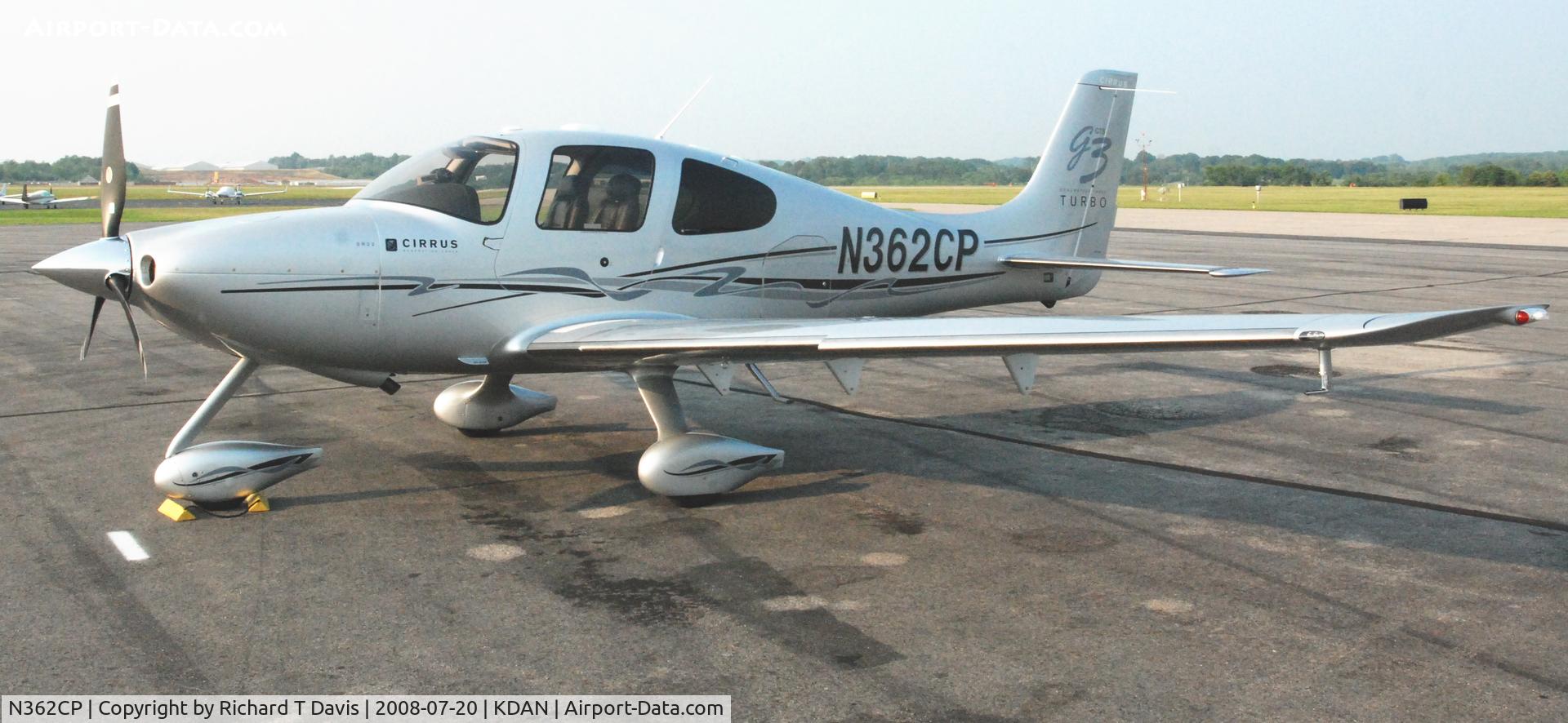 N362CP, 2008 Cirrus SR22 C/N 3048, 2008 Cirrus SR22 in Danville Va.