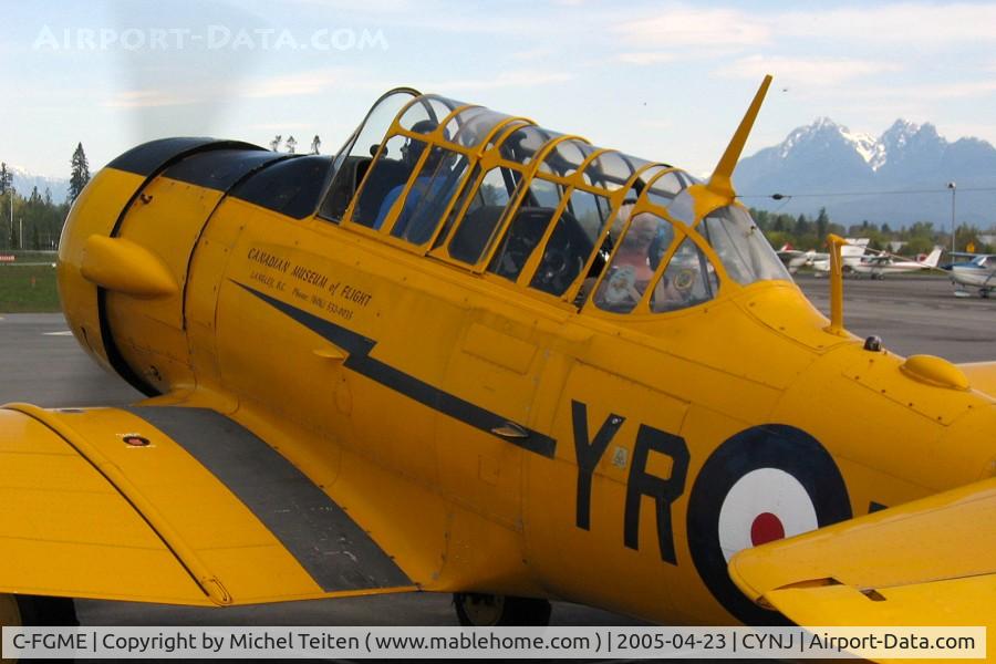 C-FGME, 1941 Noorduyn AT-16 Harvard II C/N 07-144, from The Canadian Museum of Flight