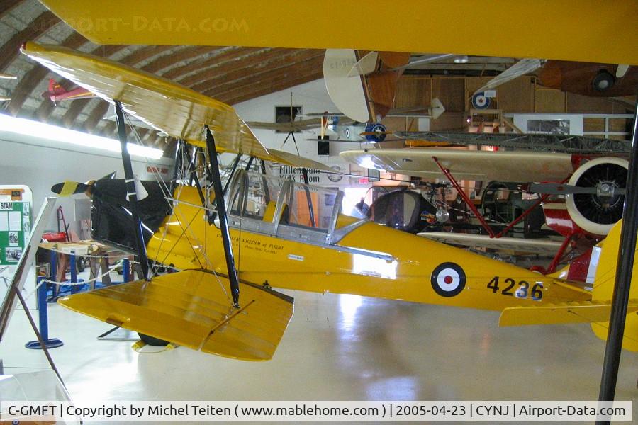 C-GMFT, 1941 De Havilland Canada DH-82C Tiger Moth C/N DHC1178, Displayed at the Canadian Museum of Flight