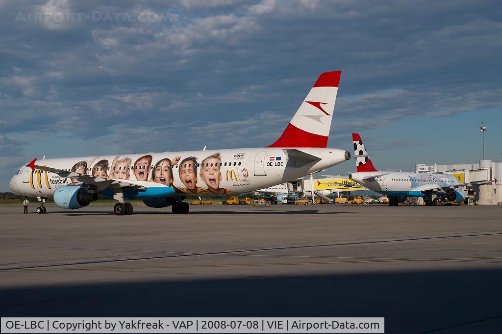 OE-LBC, 1996 Airbus A321-111 C/N 581, Austrian Airlines Airbus 321