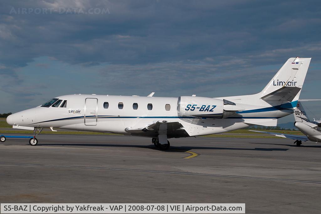 S5-BAZ, 2002 Cessna 560XL Citation Excel C/N 560-5236, Linxair Cessna 560XL Excel
