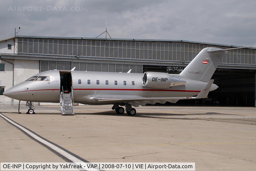 OE-INP, 2008 Bombardier Challenger 605 (CL-600-2B16) C/N 5745, Vistajet CL600