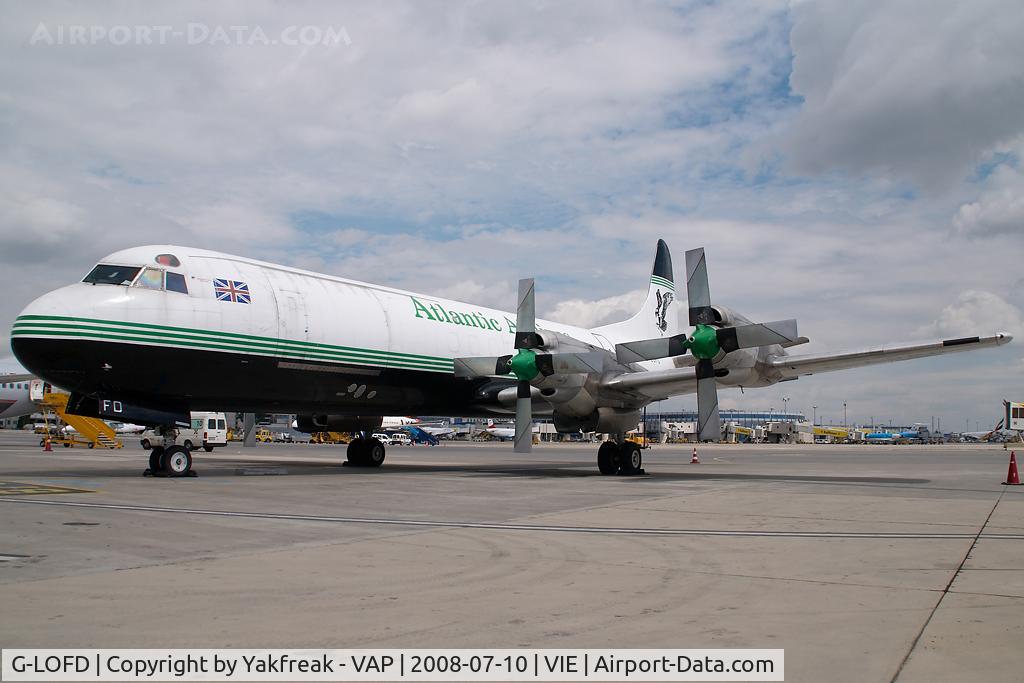 G-LOFD, 1961 Lockheed L-188C(F) Electra C/N 1143, Arlantic Airlines Lockheed L188 Electra