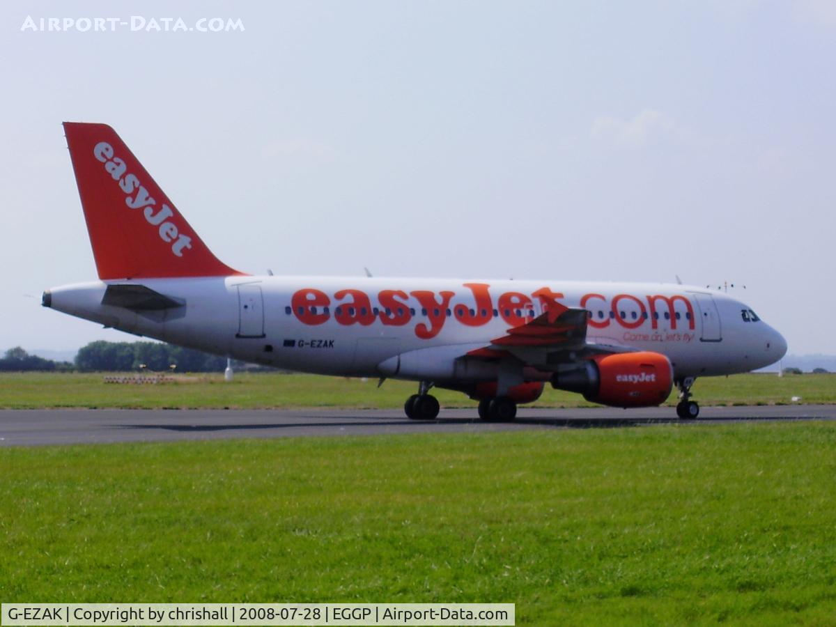 G-EZAK, 2006 Airbus A319-111 C/N 2744, Easyjet