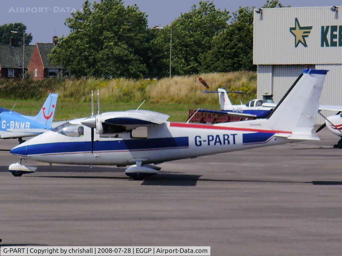 G-PART, 1977 Partenavia P-68B Victor C/N 62, RAVENAIR AIRCRAFT LTD, Previous ID: F-GMPT