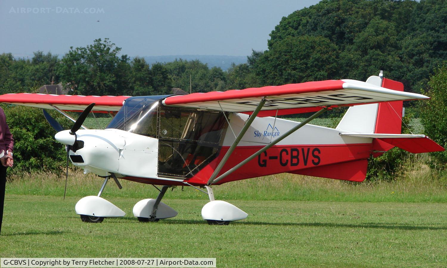 G-CBVS, 2003 Best Off Skyranger 912(2) C/N BMAA/HB/234, Skyranger 912 - a visitor to Baxterley Wings and Wheels 2008 , a grass strip in rural Warwickshire in the UK