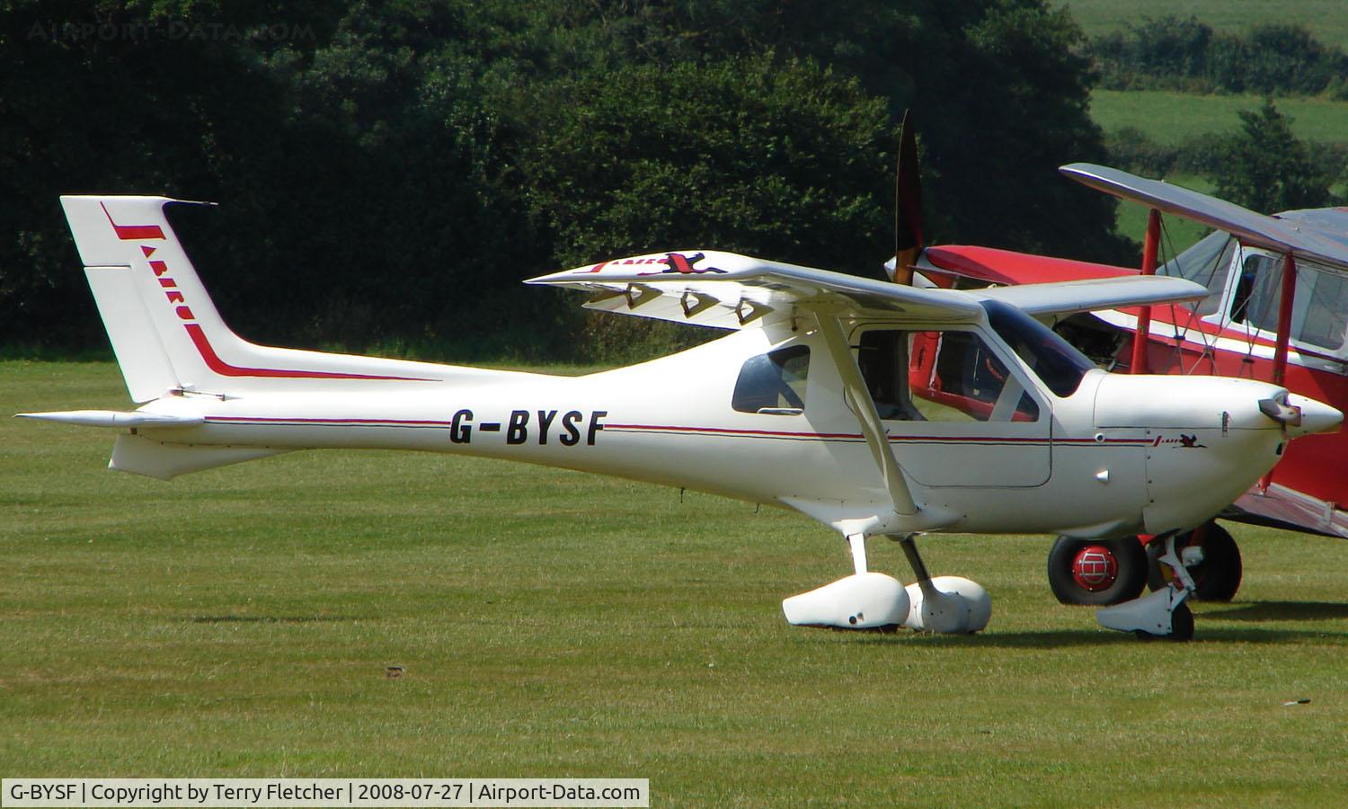 G-BYSF, 1999 Jabiru UL C/N PFA 274A-13356, Jabiru UL - a visitor to Baxterley Wings and Wheels 2008 , a grass strip in rural Warwickshire in the UK