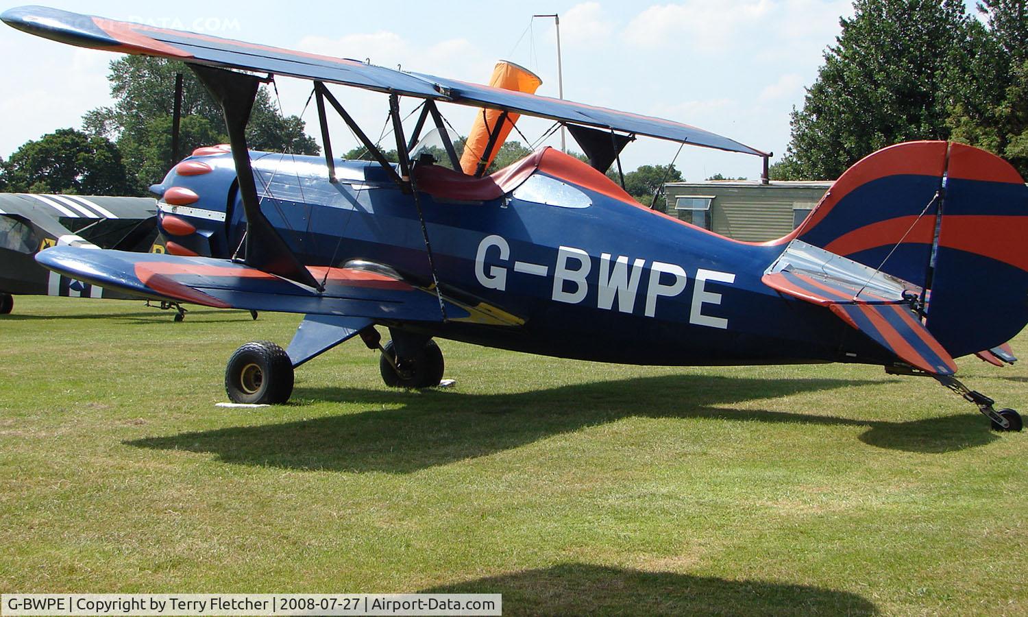G-BWPE, 1999 Murphy Renegade Spirit 912 C/N PFA 188-12791, Renegade 912 - a visitor to Baxterley Wings and Wheels 2008 , a grass strip in rural Warwickshire in the UK