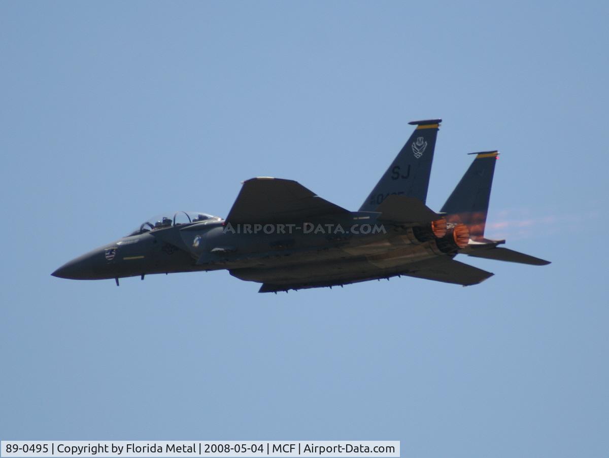 89-0495, 1989 McDonnell Douglas F-15E Strike Eagle C/N 1142/E117, F-15E Eagle