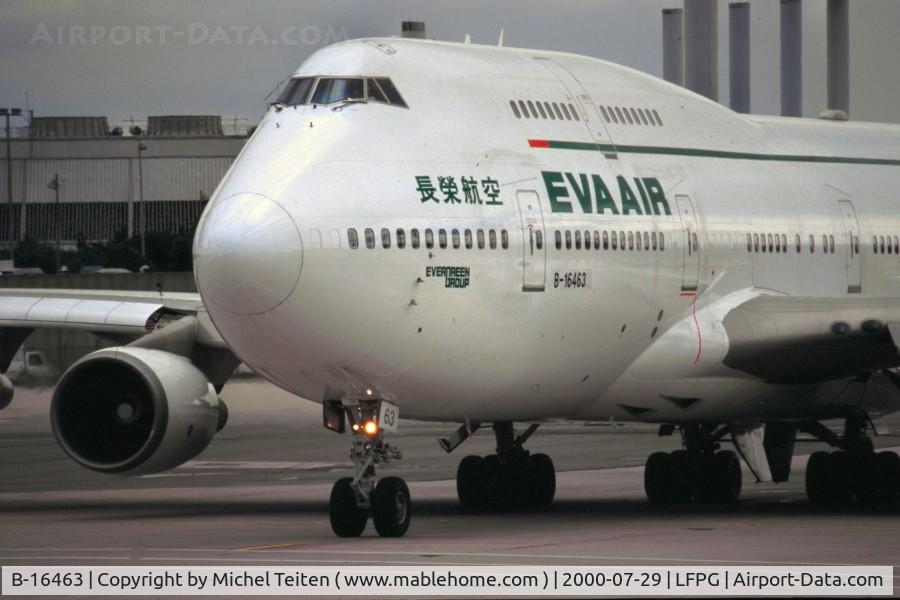 B-16463, 1993 Boeing 747-45E SCD F C/N 27174, EVA Air