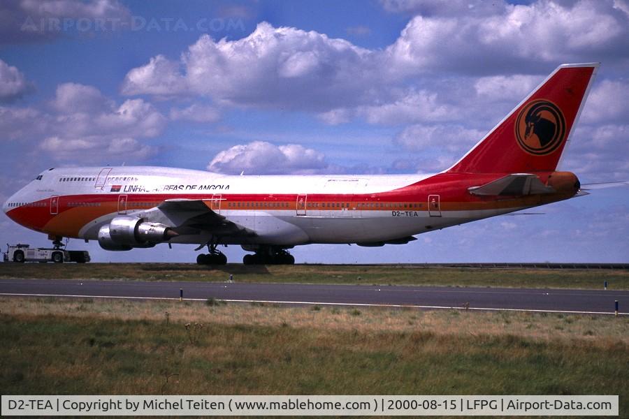 D2-TEA, 1986 Boeing 747-312 C/N 23410, Linhas Aereas de Angola