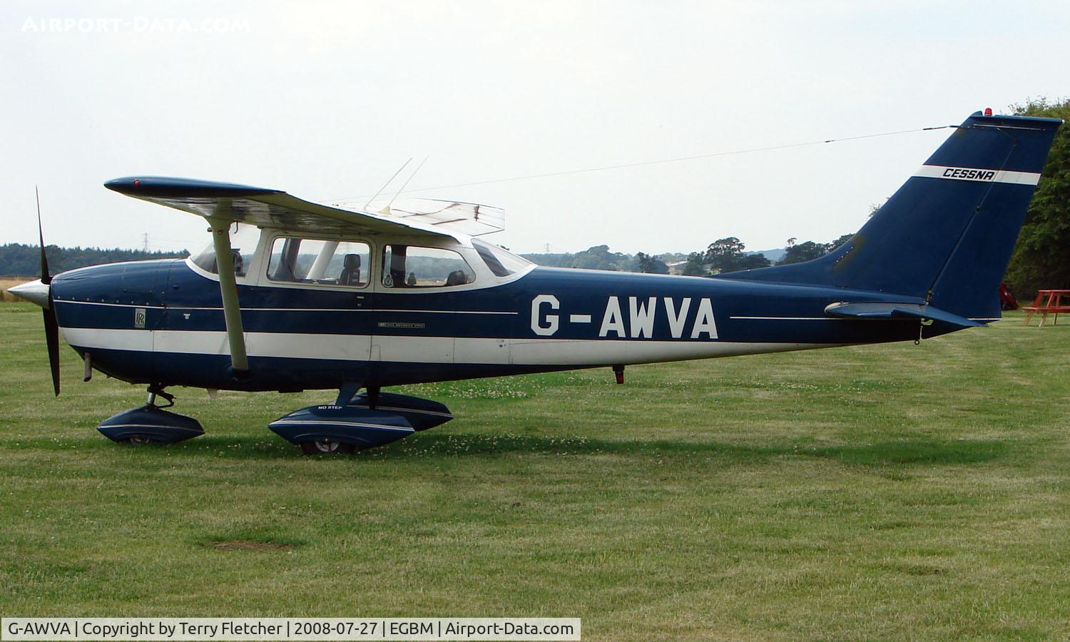 G-AWVA, 1968 Reims F172H Skyhawk C/N 0597, Cessna 172 at Tatenhill
