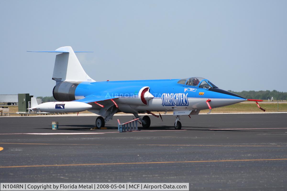 N104RN, 1963 Lockheed CF-104G C/N 104759, Starfighters Inc F104