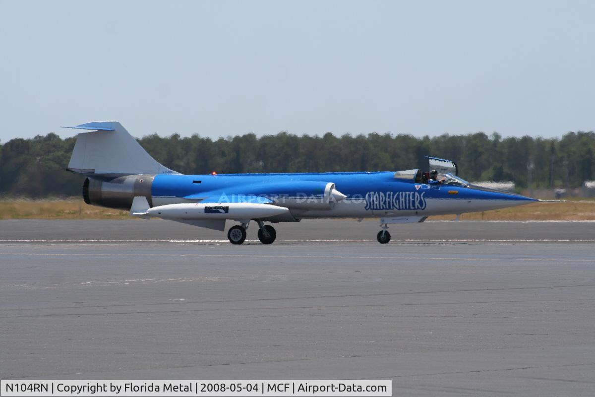 N104RN, 1963 Lockheed CF-104G C/N 104759, Starfighters Inc F104