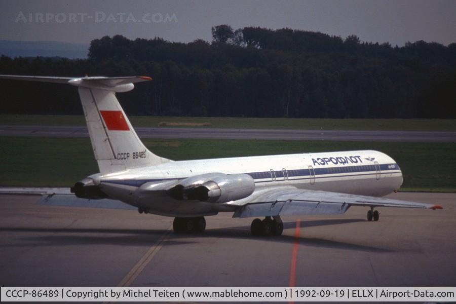 CCCP-86489, 1978 Ilyushin Il-62M C/N 4830456, Aeroflot