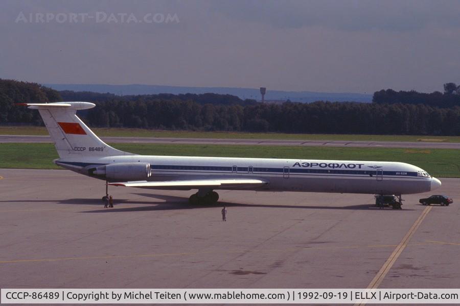 CCCP-86489, 1978 Ilyushin Il-62M C/N 4830456, Aeroflot