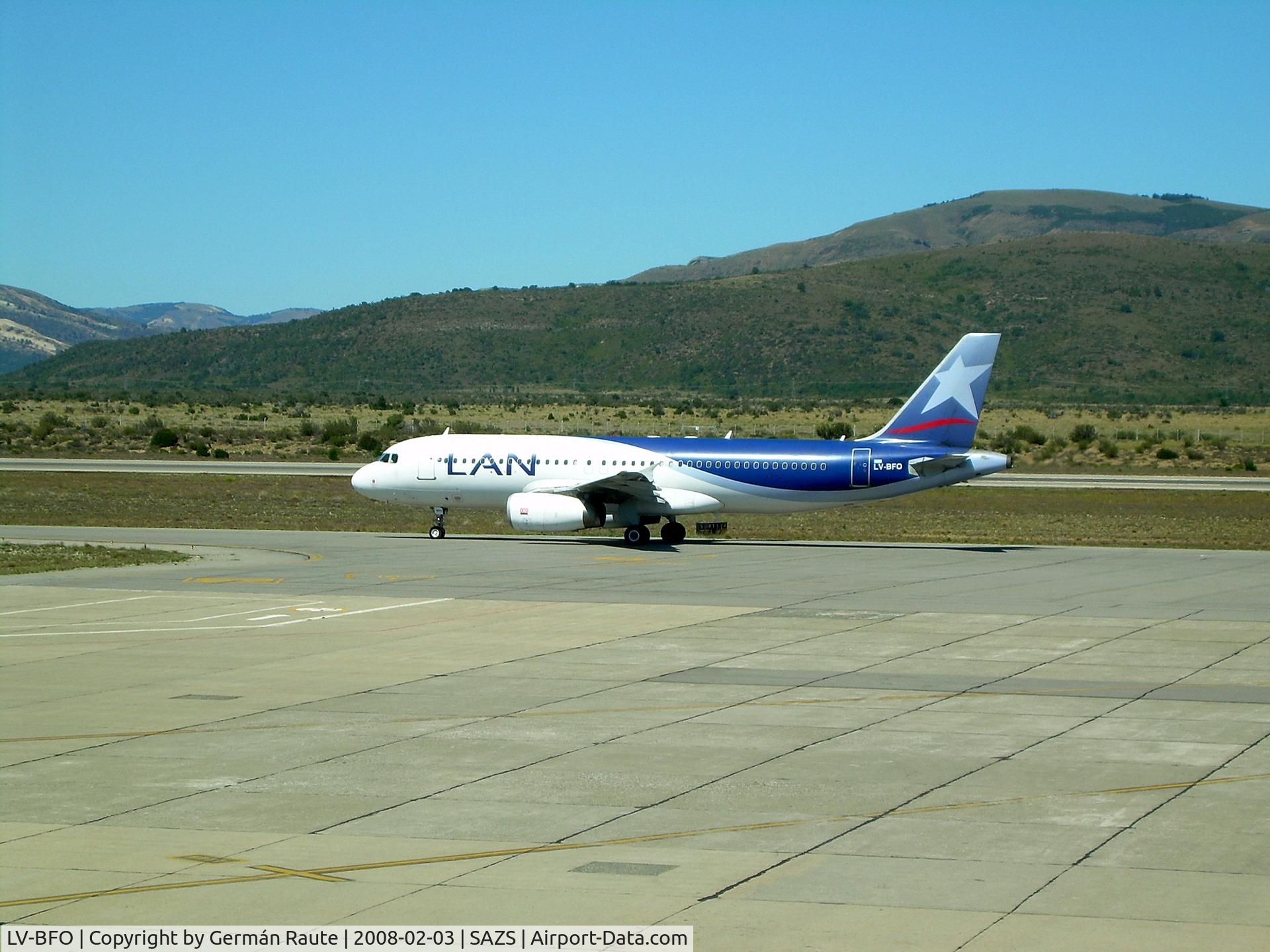 LV-BFO, 2002 Airbus A320-233 C/N 1877, LAN Argentina