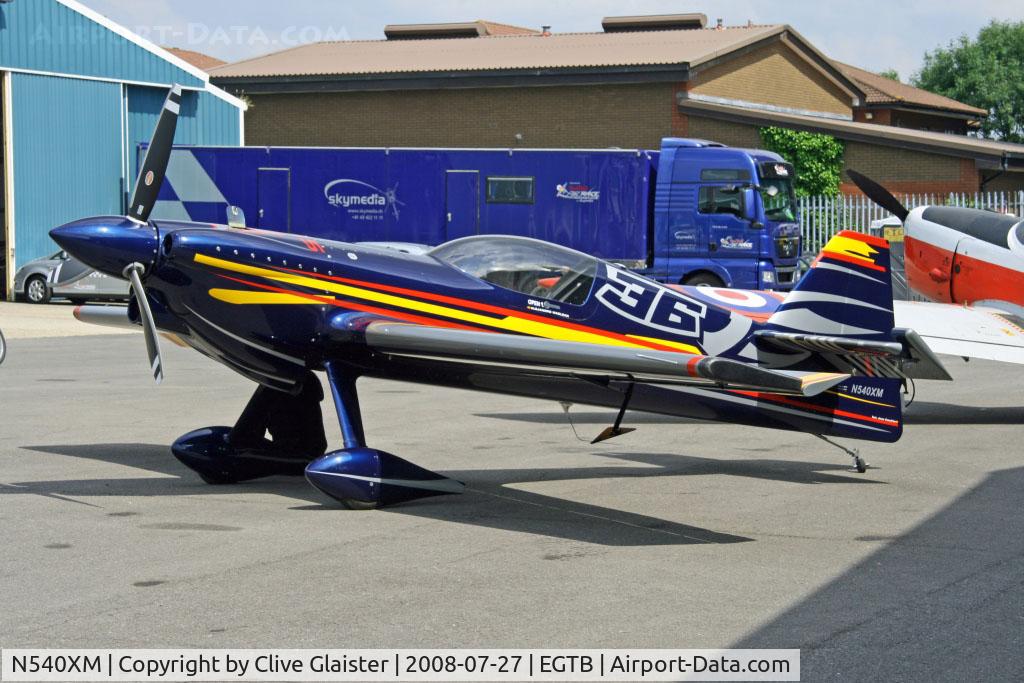 N540XM, 2008 MXR Technologies MXS C/N 003, A part of the Red Bull Air Racing