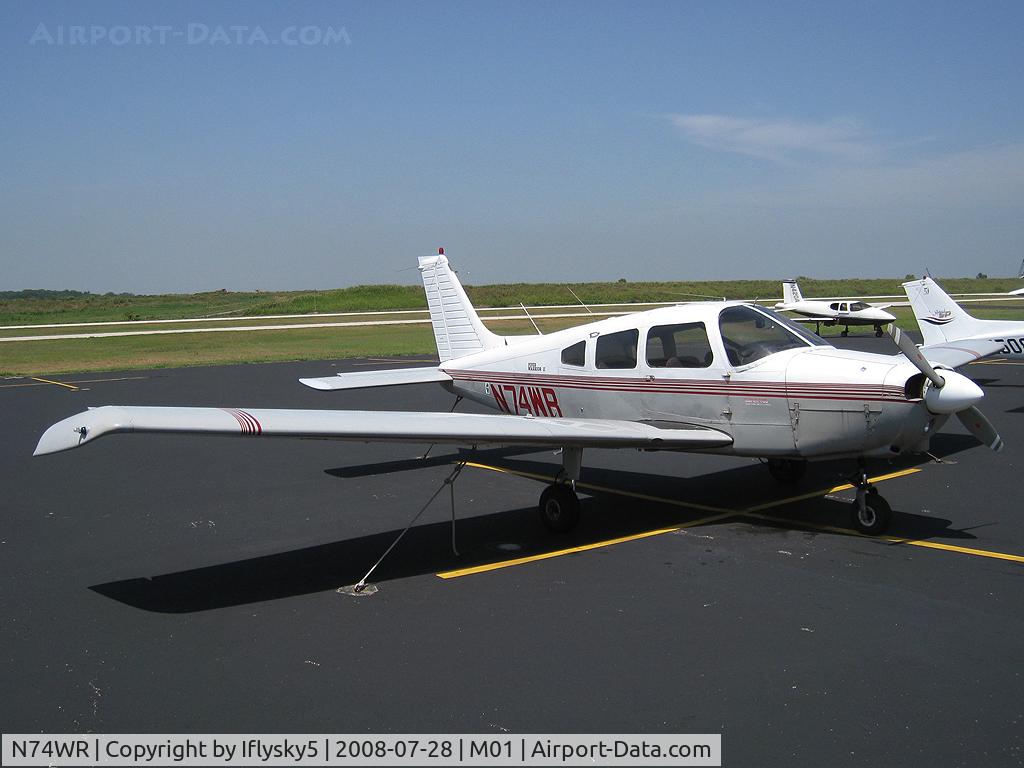 N74WR, 1974 Piper PA-28-151 Cherokee Warrior C/N 28-7415458, N74WR PIPER PA-28-151
